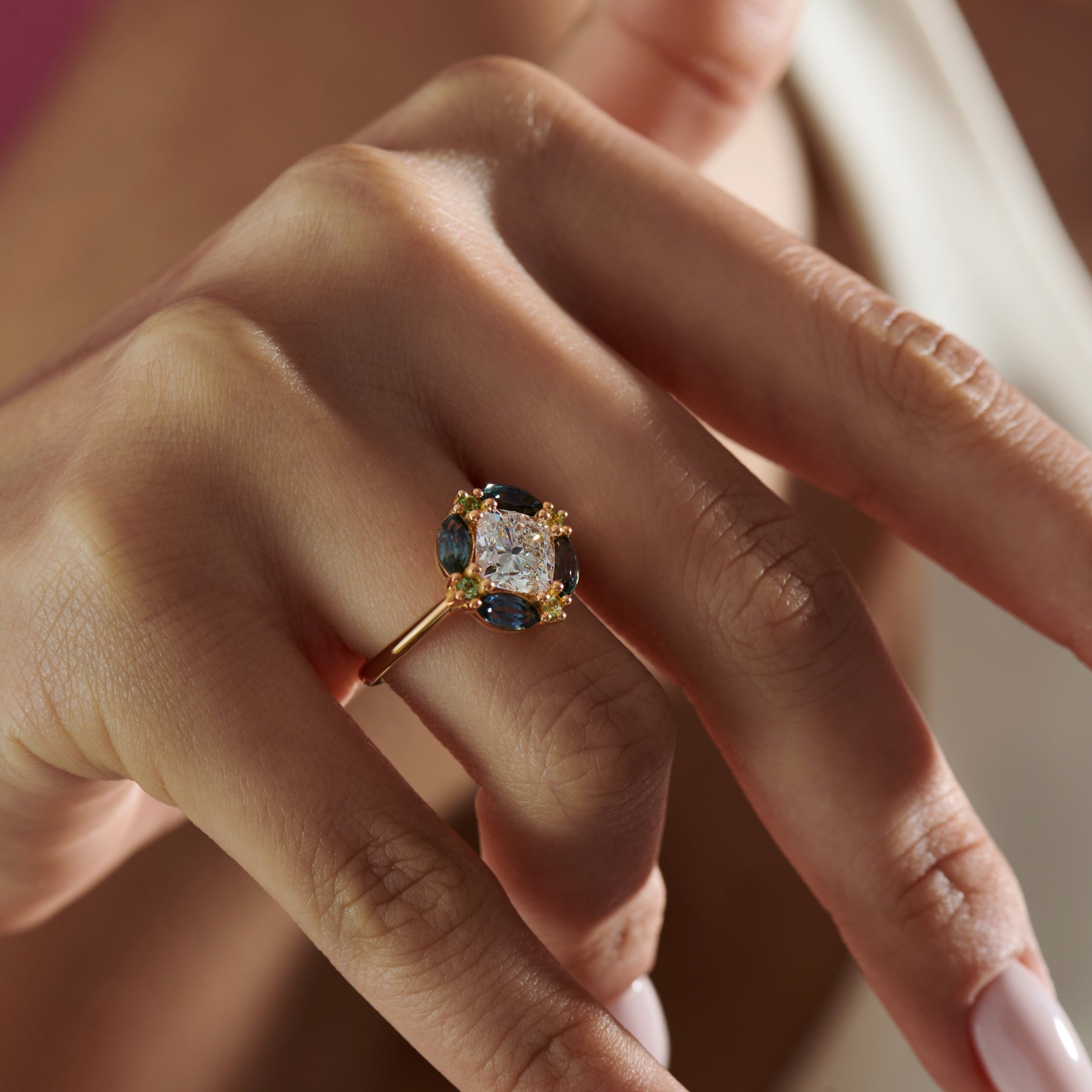 Timeless Beauty: A Blue Sapphire Ring for Women